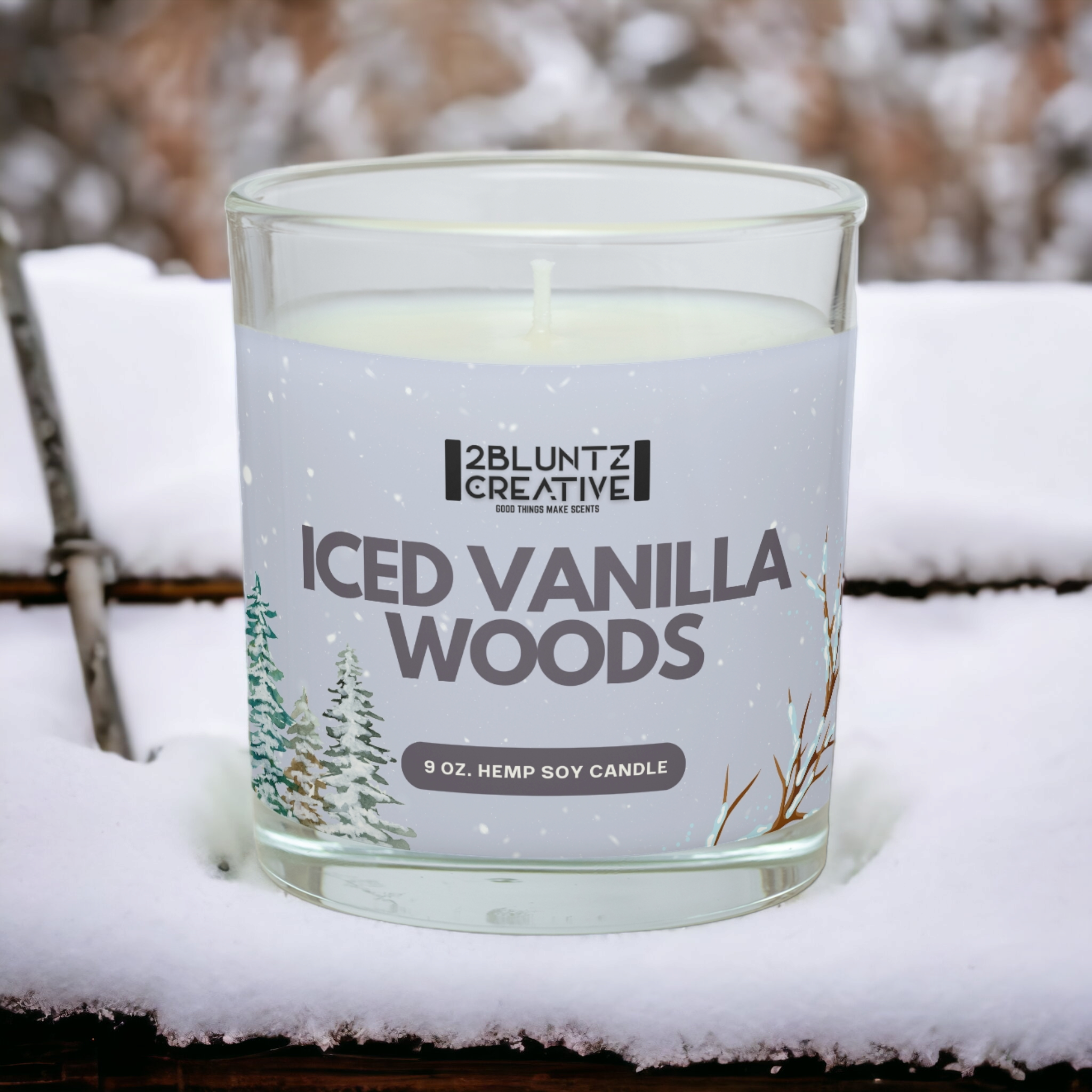 Iced Vanilla Woods Fragrance Oil, 10 ml Premium, Long Lasting Diffuser –  Eclectic Lady